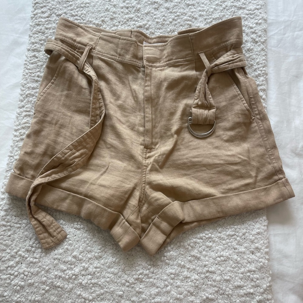 Frame Paper Bag Khaki Shorts